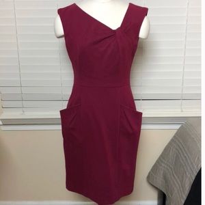 Nanette Lepore Burgundy Dress